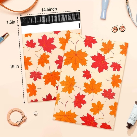 C....15 ct. 10" x 13" Inch Fall Leave Fashion Patterns Tear-Resistant Water-R… - Picture 2 of 8
